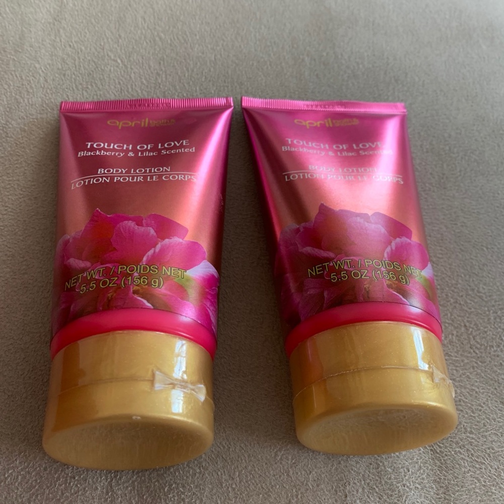 New 2April Aqua Dream Body Lotion Blackberry Lilac